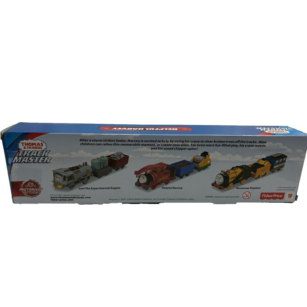 Thomas & Friends Track Master Motorized Railway Train Set Helpful Harvey 2017 - Picture 7 of 7